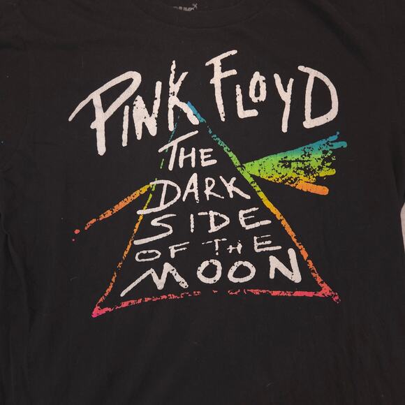 Pink Floyd Band Graphic Crew Neck T Shirt Adult Mens Size Medium M Black - Picture 4 of 9